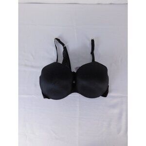 Victoria's Secret Bra Womens 36D Black Incredible Perfect Shape T-Shirt Bra